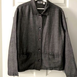 Chico’s Lightweight Rayon/Linen Jacket